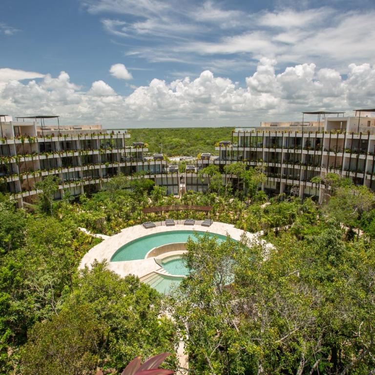 Cozy Studio in the Jungle, balcony and Pool view - Estudio con vistas al jardín - 18