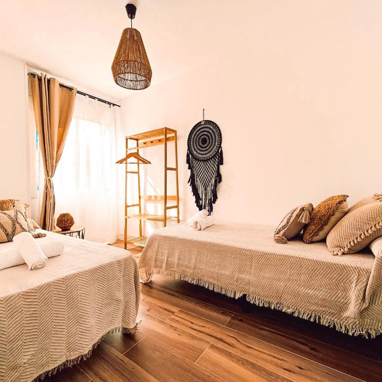 Chakra House Fuerteventura - Boutique Guesthouse for Conscious Travelers - Habitación Doble con baño compartido - 2 camas - 4