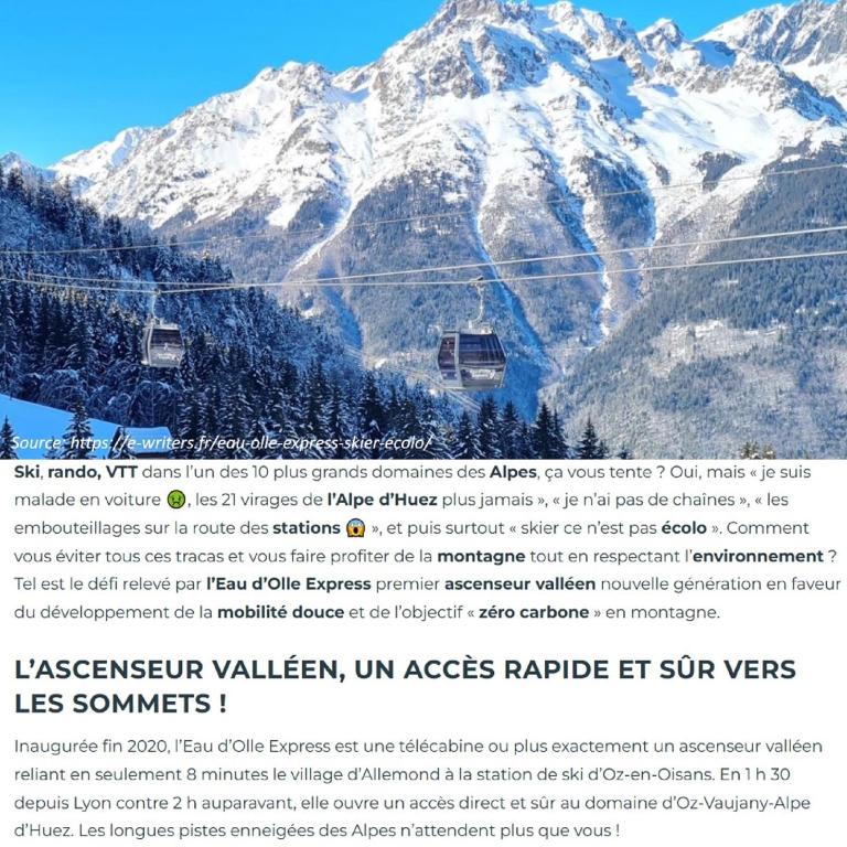 Le Bois Cosy appartement 4 étoiles 6 personnes, ACCES SKI ALPE D'HUEZ GRAND DOMAINE A 3 K M - Appartement 2 Chambres - Vue sur Lac - 56
