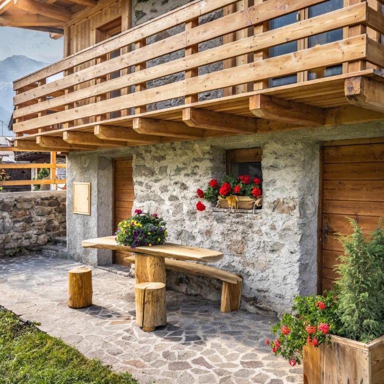 Mas del Mezdì - mountain chalet Val di Rabbi - Chalet 2 Chambres - 7