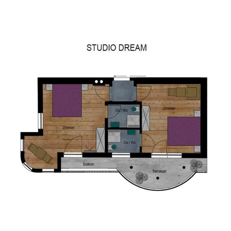 Hotel Enzian Paznaun - Familienstudio - 5
