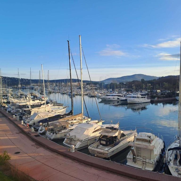 Marcogdu- Proche de Saint-Tropez Appartement pour 4 personnes avec vue sur la marina - Apartment with Sea View - 12