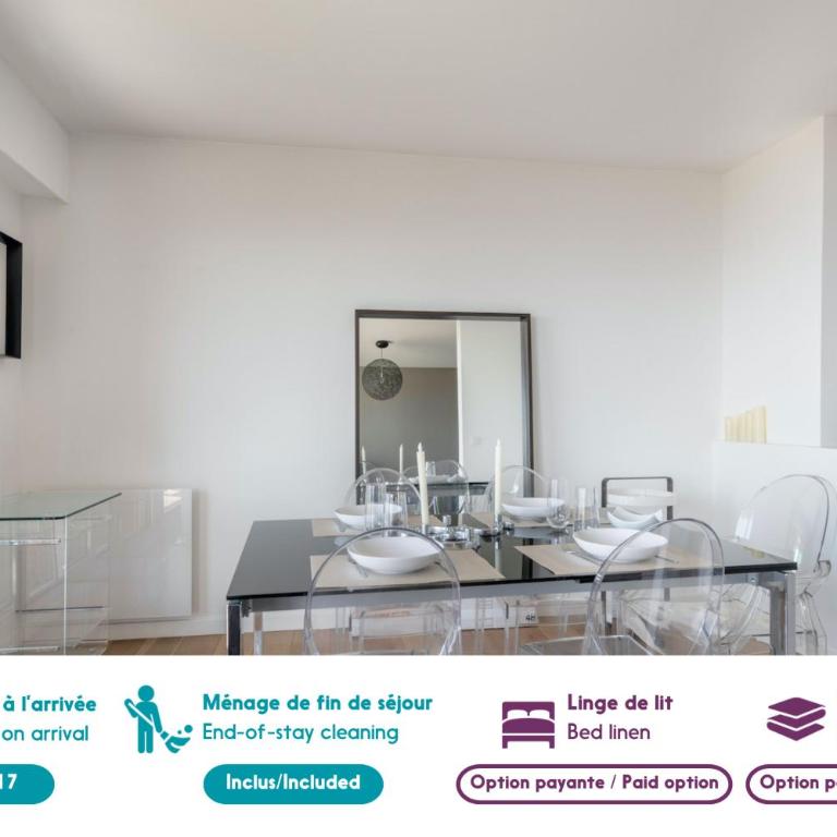 350m plage, vue incroyable sur la baie de la Baule - Appartement - 5