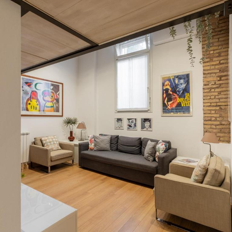 iFlat Cozy & Serene Loft Two Steps from Vatican - Apartment mit 2 Schlafzimmern - 10