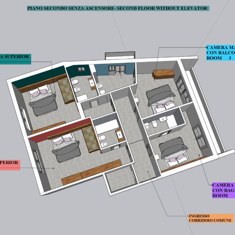 Le Camere Del Centro - Camera Matrimoniale Economy - 6