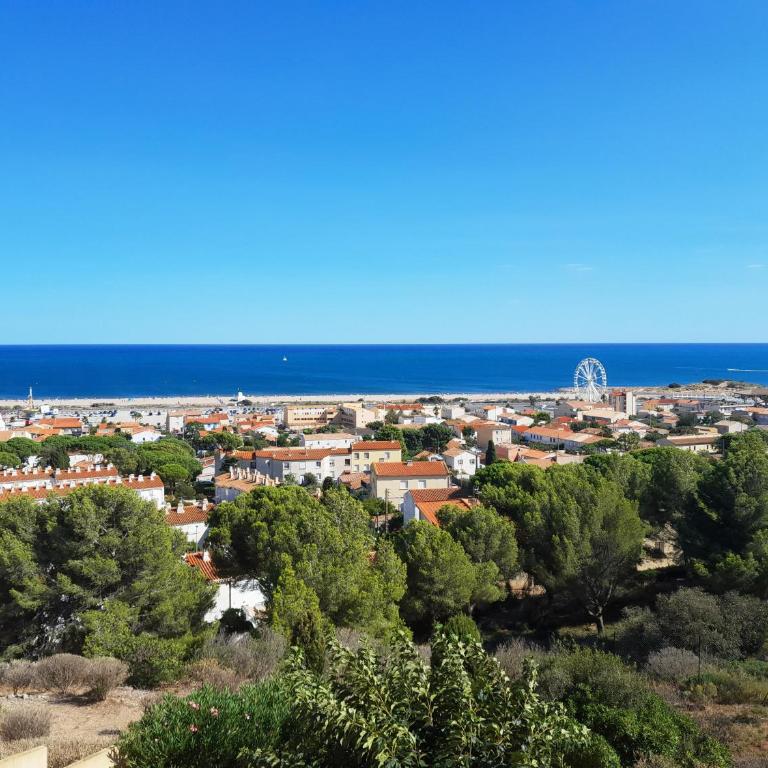 Appartement Saint Pierre la Mer 4 personnes, vue sur la mer, piscine, parking, tennis N366 - Appartamento con 2 Camere da Letto - 4