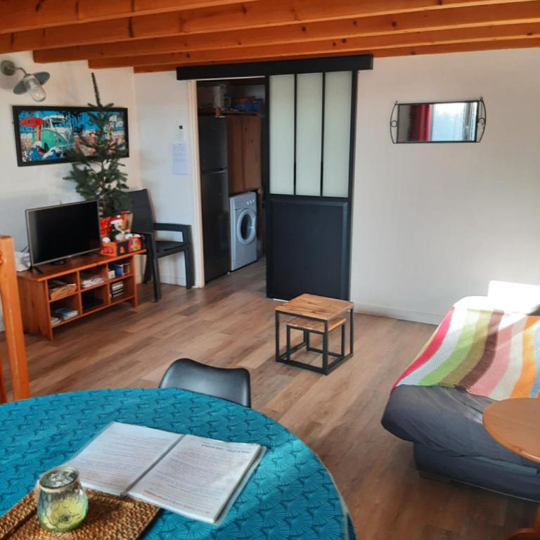 Duplex14h 1er étage jardinet 1 parking ou studio14B rdc terrasse sans parking - Appartement 1 Chambre - 16