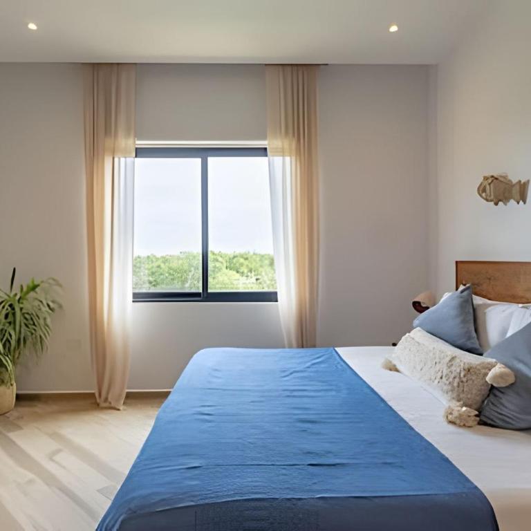 Oasis Yaaxlum - Apartamento de 3 dormitorios con piscina privada - 11