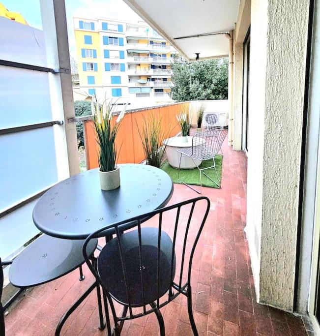 2 pièces lumineux, proche plage, parking, clim, hippodrome - Appartement 1 Chambre - 12