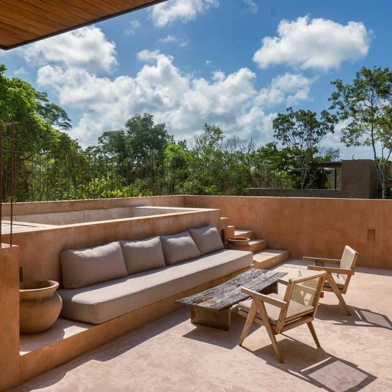 Boho 3BR Villa Organic Design Gated & Rooftop - Villa - 1
