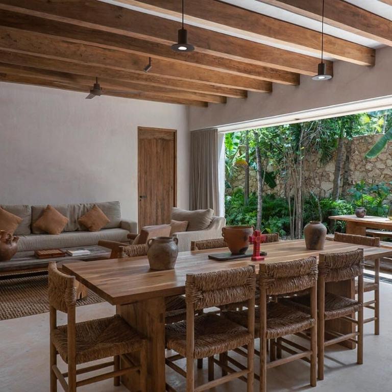 Boho 3BR Villa Organic Design Gated & Rooftop - Villa - 15
