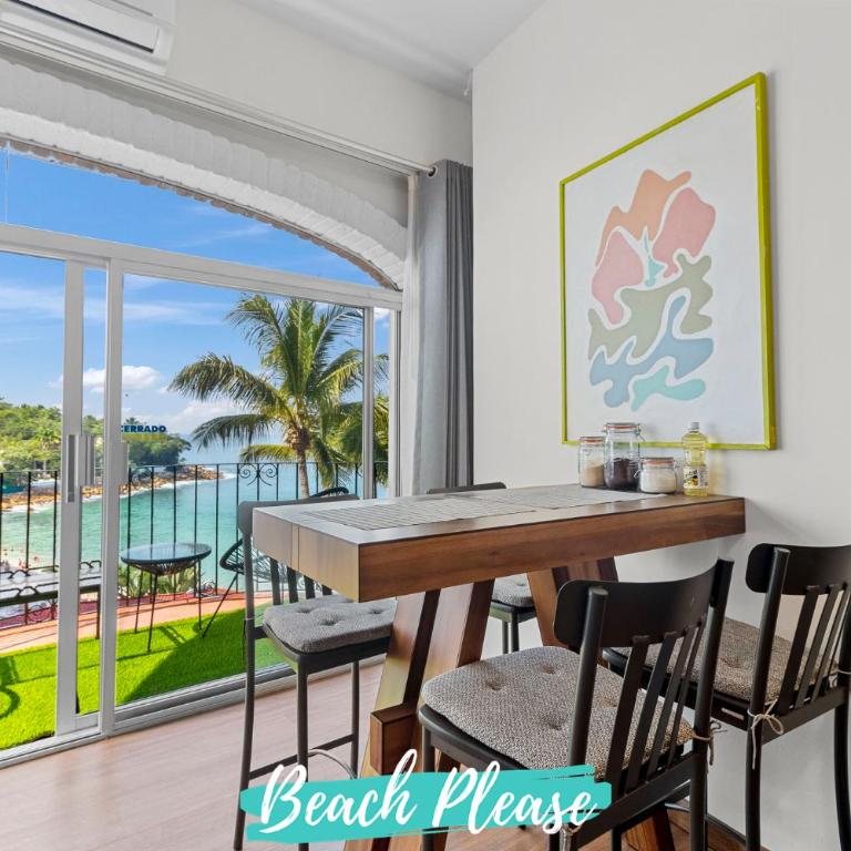 Girasol Sur - Beachfront Suites on Playa Gemelas - Suite con cama extragrande y vistas al mar - 2