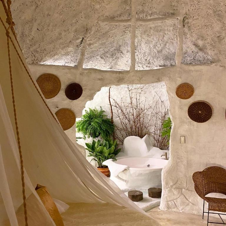 Glamping CAVE - Habitación Doble con bañera de hidromasaje - 9