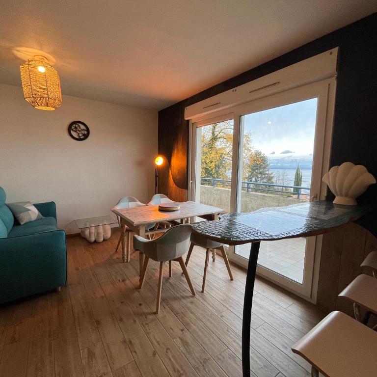 Appartement confortable avec piscine et parking à Évian-les-Bains - Appartement 1 Chambre - 1