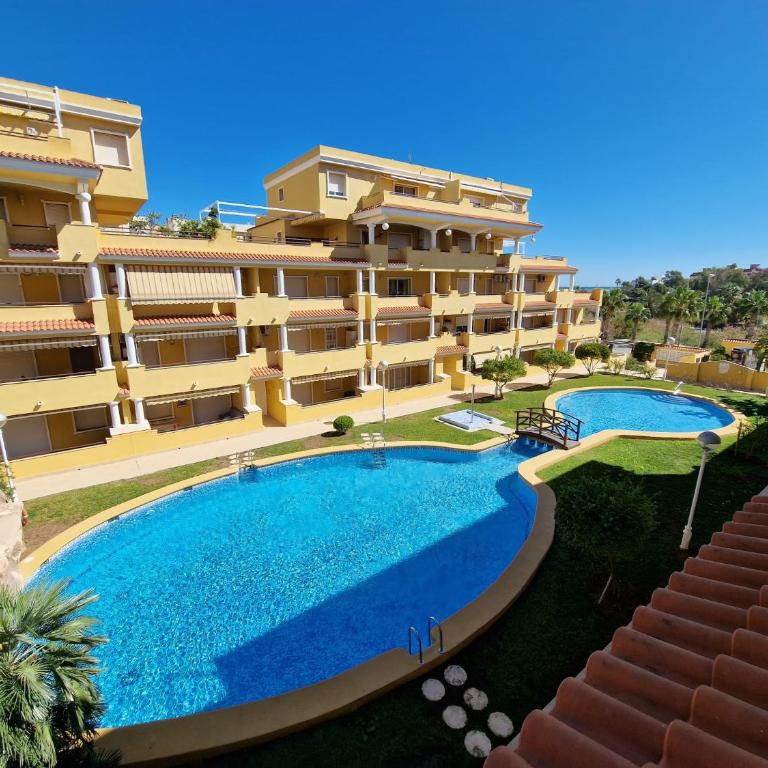 Apartamento Cascadas Cerca De Playa Y Centro Denia - Apartamento de 2 dormitorios con vistas a la piscina - 16