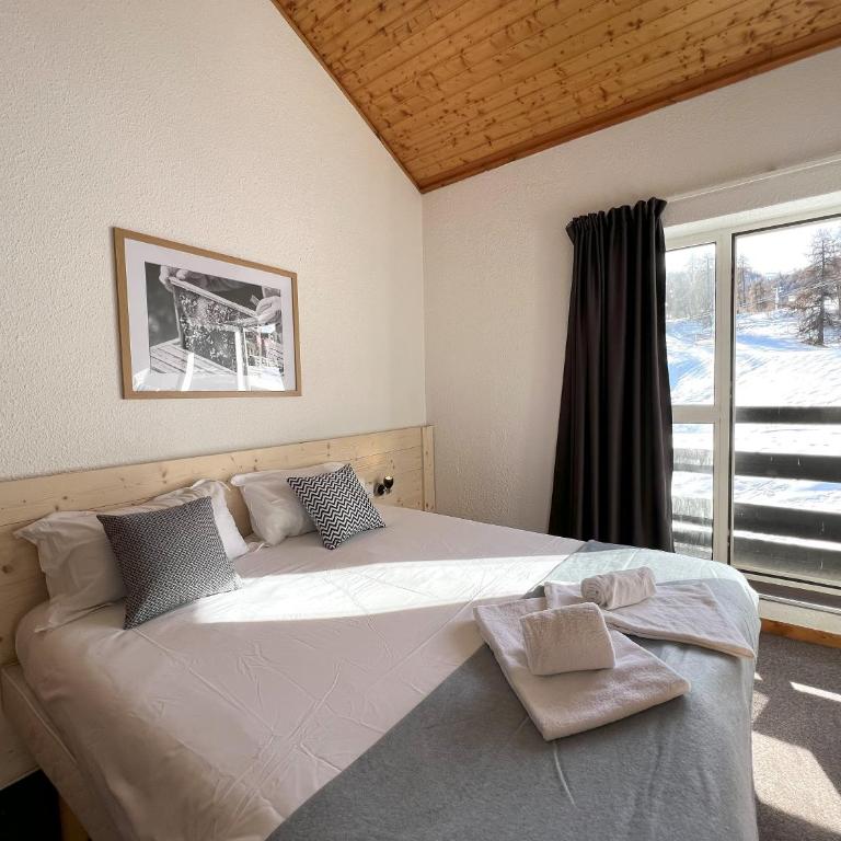 Hôtel Club Le 1850 Risoul - Chambre Quadruple - 2