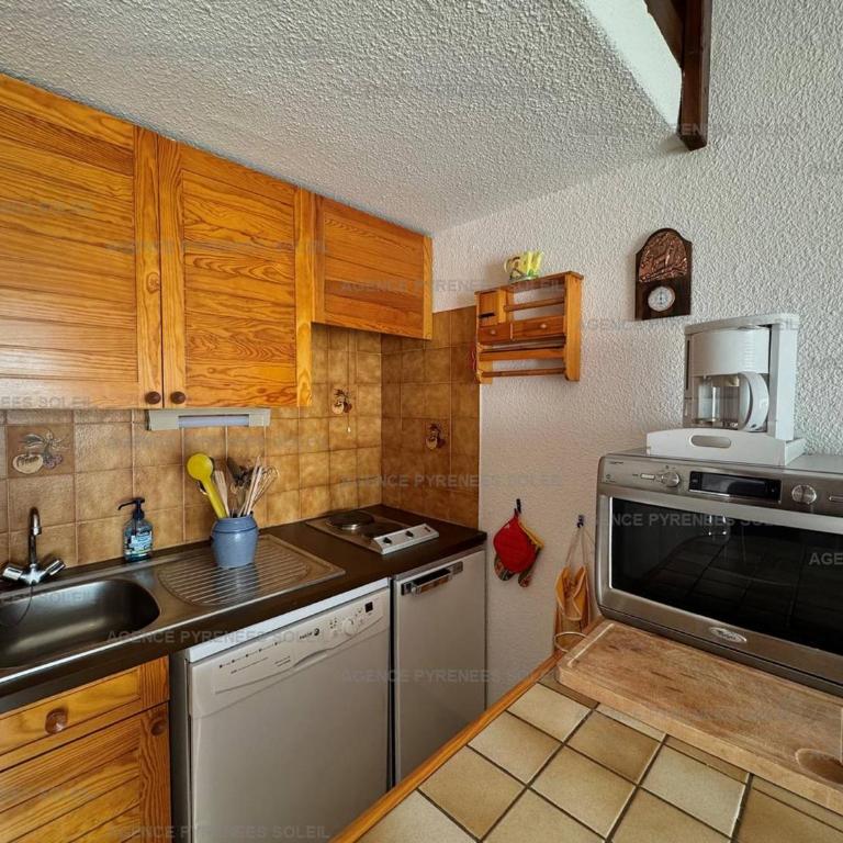 Duplex cosy 6 pers, balcon sud, 100m des commerces, proche balnéo et bowling, Les Angles - FR-1-295-151 - Appartement (4 Adultes) - 2