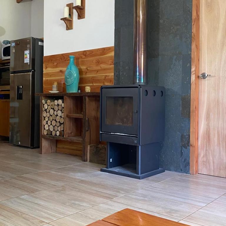 Cabaña Rústica - Sector Pichares - Three-Bedroom Chalet - 16