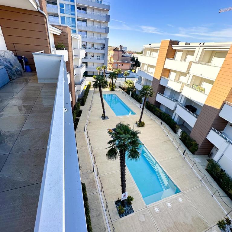Piscina, Vicno al Mare - LE PALME - Appartamento con 2 Camere da Letto - 11