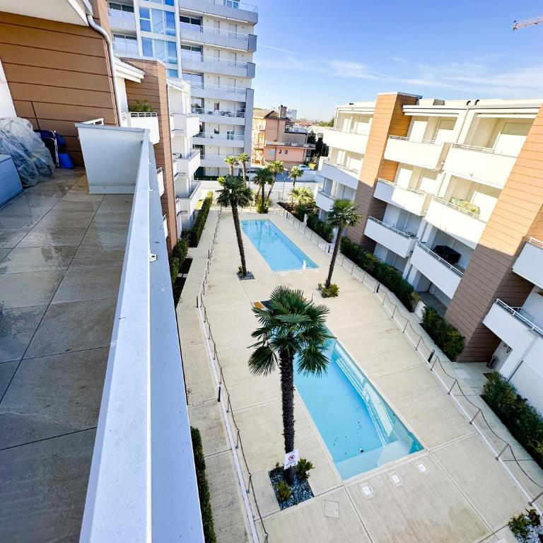 Piscina, Vicno al Mare - LE PALME - Appartamento con 2 Camere da Letto - 15