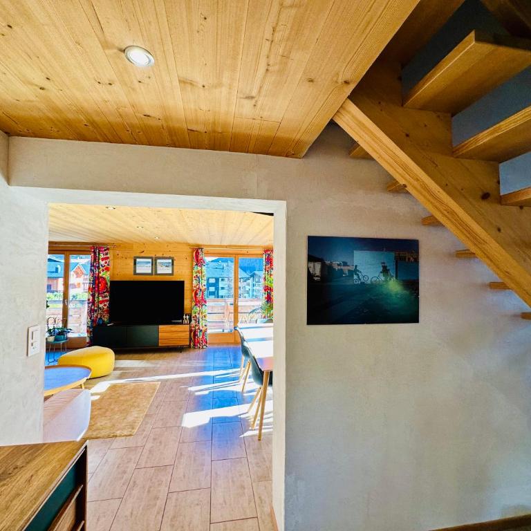 Chalet EVEREST - Apartment mit 2 Schlafzimmern mit Balkon und Terrasse - 13