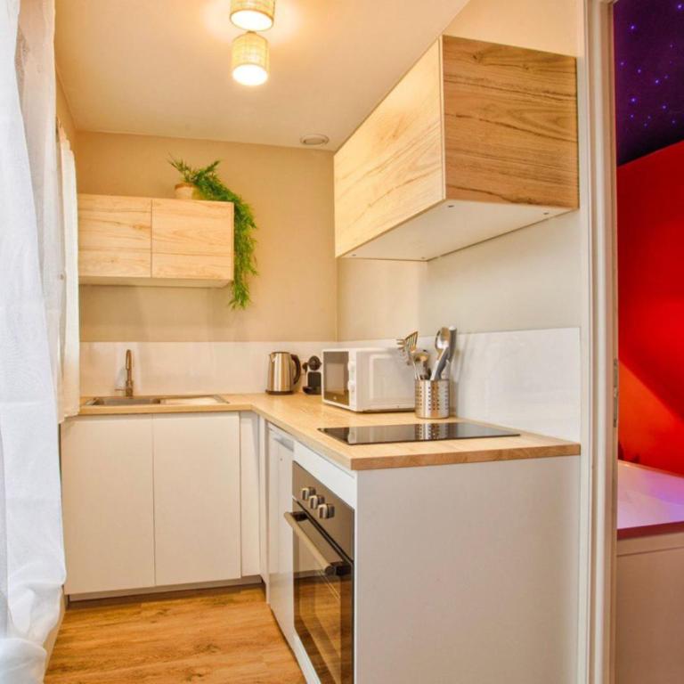 Maisonnette relaxante, balnéo & confort, proche de la gare - Casa con 1 Camera da Letto - 7