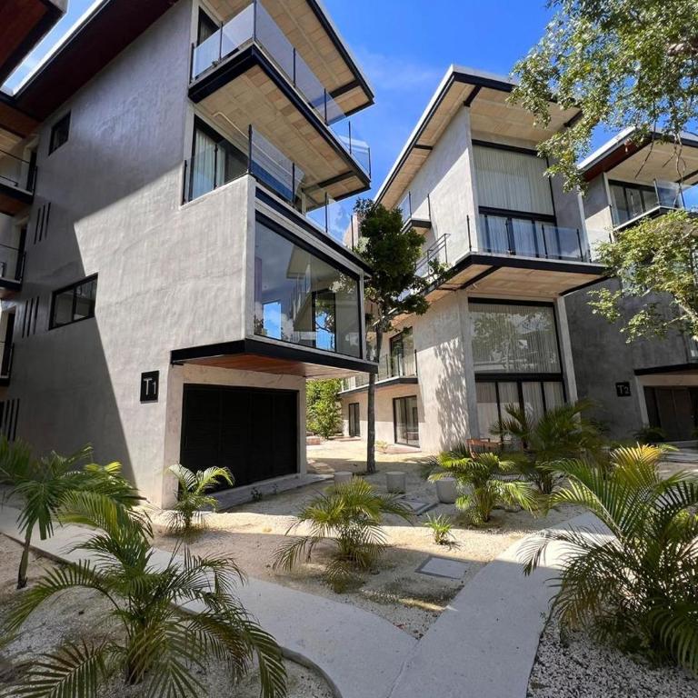 Mini suite con alberca y aire acondicionado en zona tranquila de Tulum - Apartamento de 1 dormitorio - 1