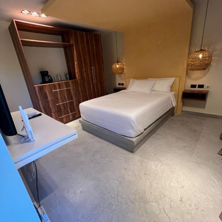 Mini suite con alberca y aire acondicionado en zona tranquila de Tulum - Apartamento de 1 dormitorio - 8