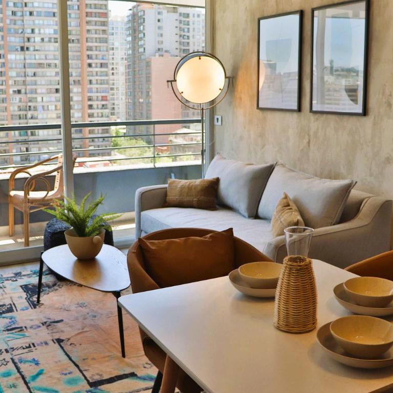 HOM I Depto Centrico 2D2B 3PAX Santiago - Apartamento - 1