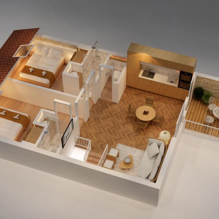 Appartement cosy au cœur des chartrons - Two-Bedroom Apartment - 14