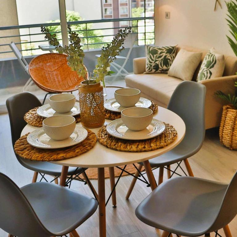 HOM I Centrico y Nuevo Depto 2D2B 2PAX Santiago - Apartamento - 1