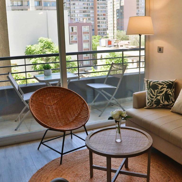 HOM I Centrico y Nuevo Depto 2D2B 2PAX Santiago - Apartamento - 37