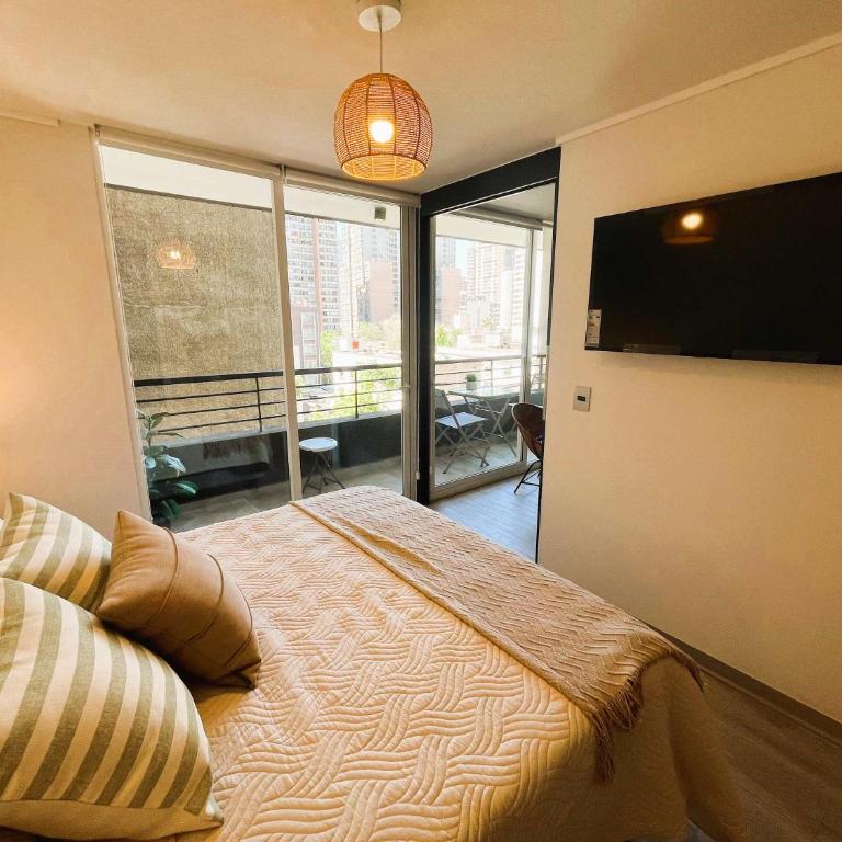 HOM I Centrico y Nuevo Depto 2D2B 2PAX Santiago - Apartamento - 51