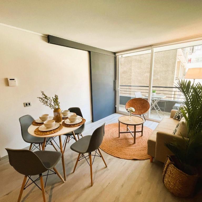 HOM I Centrico y Nuevo Depto 2D2B 2PAX Santiago - Apartamento - 58