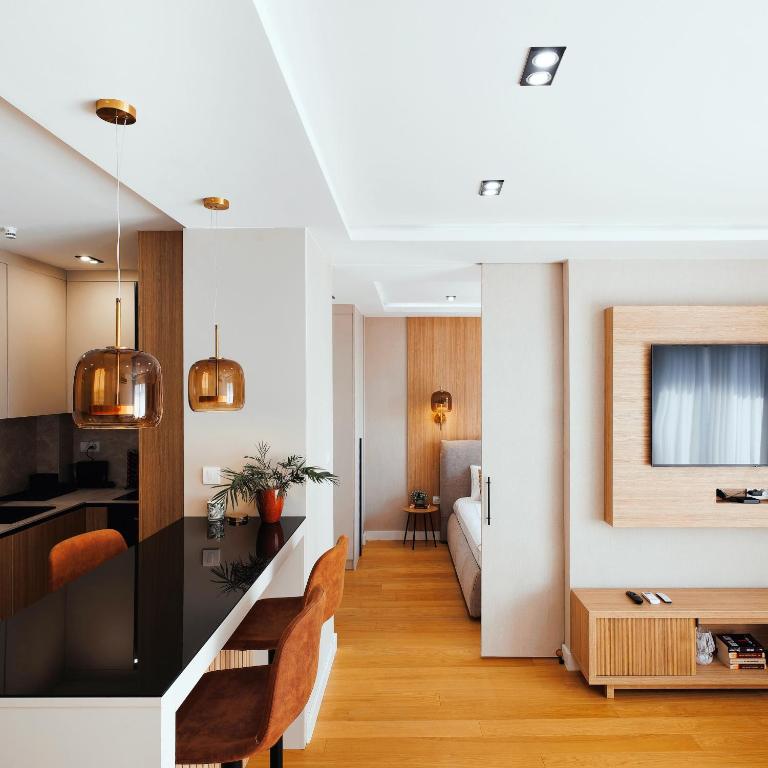 Belgrade Rooftop Experience, Modern Luxury & Views - Apartman sa 2 Spavaće Sobe - 19