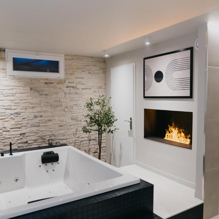 Paus à Metz - Apartamento de 1 dormitorio con bañera de hidromasaje - 13