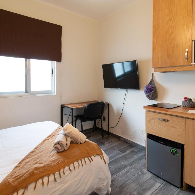 Encantador estudio privado con baño y kitchenette - One-Bedroom Apartment - 4