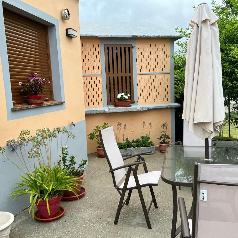 Apartamento de Pascualin con jardin privado en Ortigueira - Apartamento de 1 dormitorio - 40