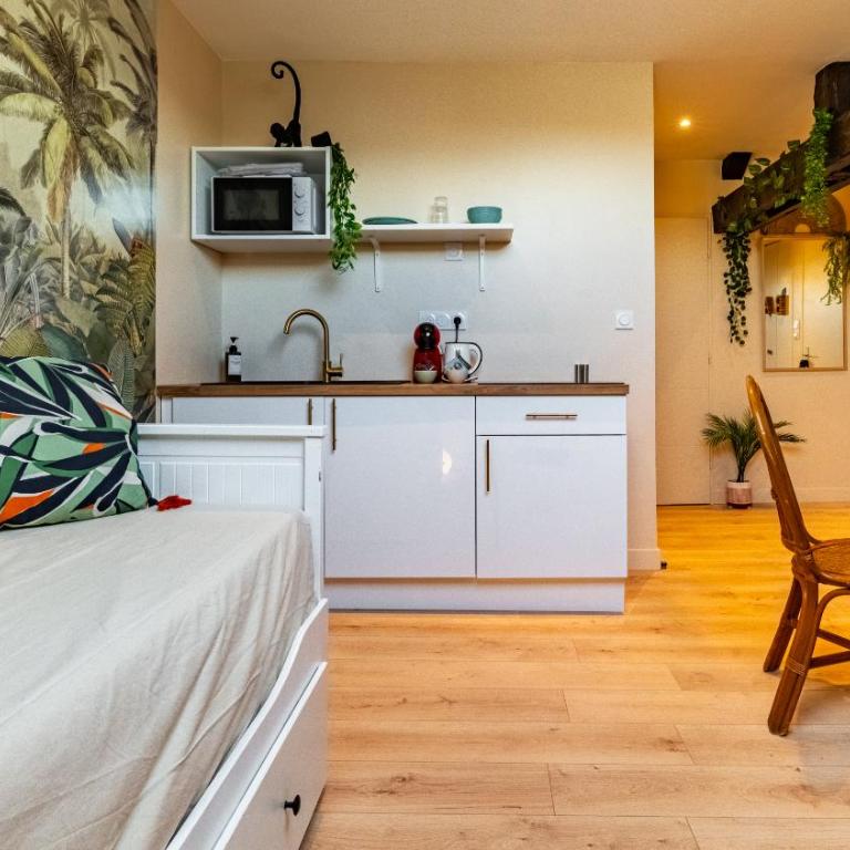 Cocon à Bali - Voyage à Dijon - One-Bedroom Apartment - 6