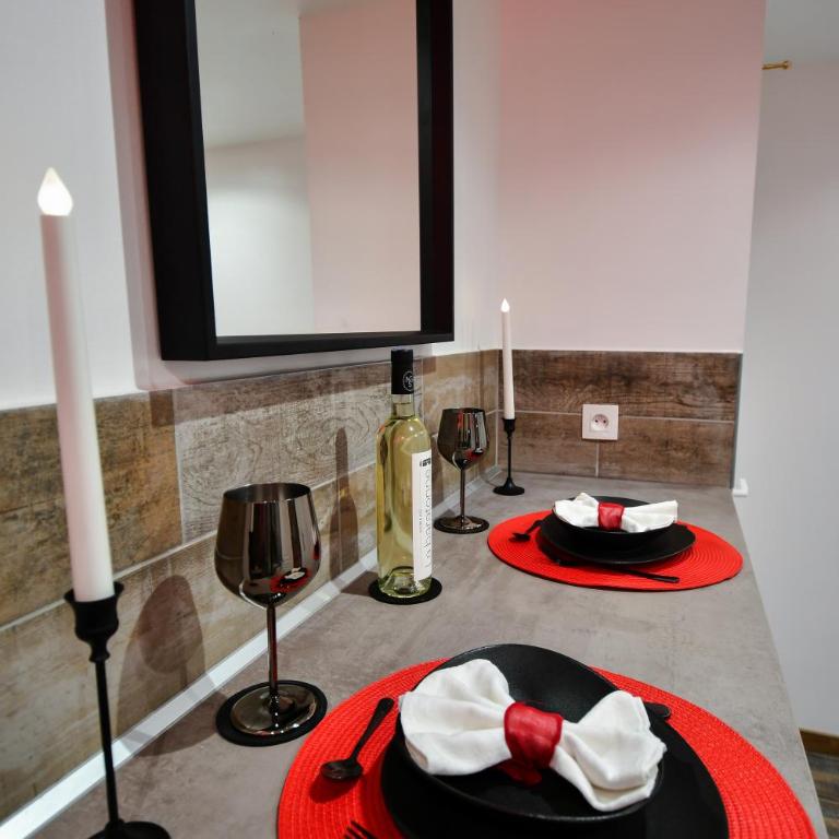 L'Arena - Love Room, Jacuzzi - Studio mit Whirlpool - 18