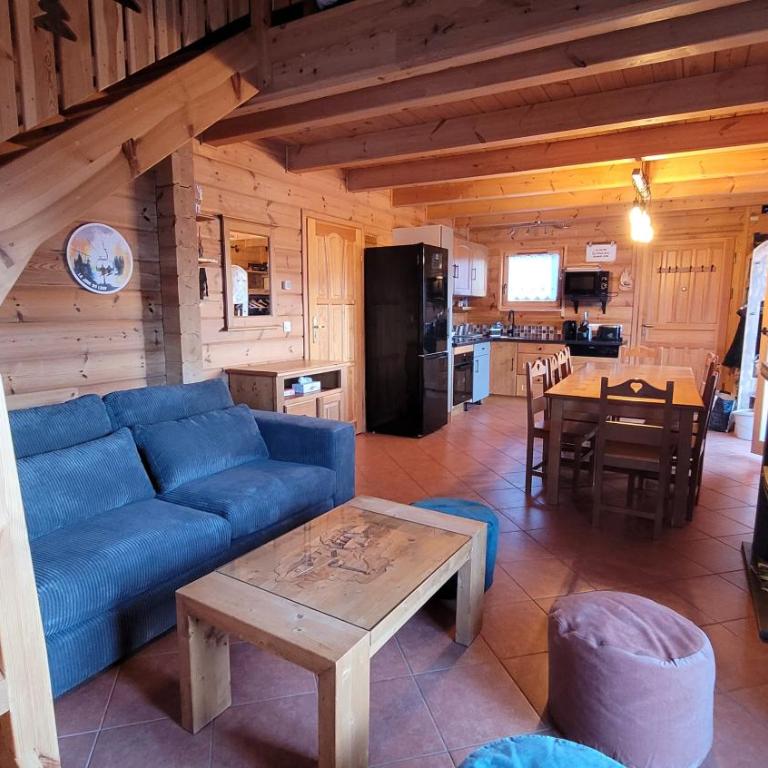 Chalet Aneloup vue d'exception à la Joue du Loup - Chalet - 6