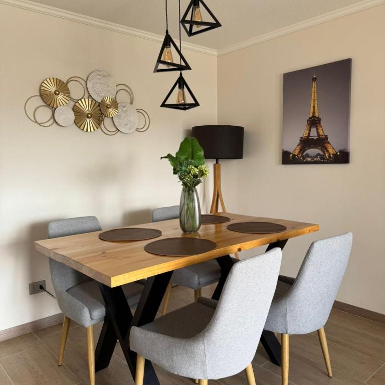 Departamento nuevo excelente ubicación cómodo y amplió de 1 a 4 personas con estacionamiento - Apartamento de 2 dormitorios - 9