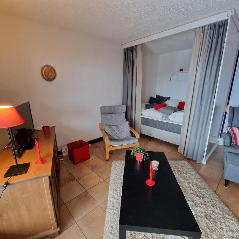 Magnifique appartement en bord des pistes - Apartment mit 1 Schlafzimmer, Balkon und Bergblick - 1