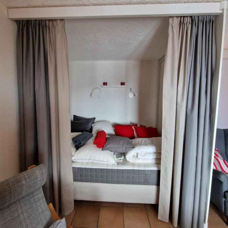 Magnifique appartement en bord des pistes - Apartment mit 1 Schlafzimmer, Balkon und Bergblick - 5