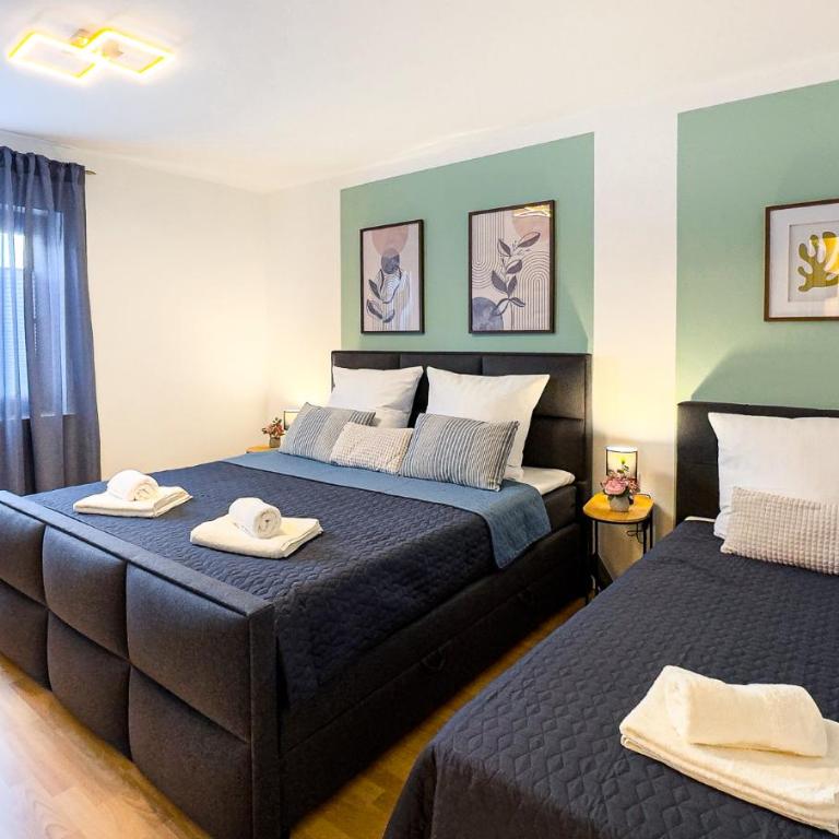 Charmantes 3-Zi-Apartment am Schlössle in Lechhausen-Garage-Balkon-Küche-Smart TV - Appartement 3 Chambres avec Balcon - 6