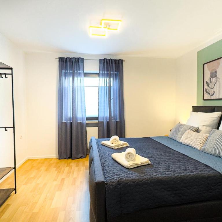 Charmantes 3-Zi-Apartment am Schlössle in Lechhausen-Garage-Balkon-Küche-Smart TV - Appartement 3 Chambres avec Balcon - 8