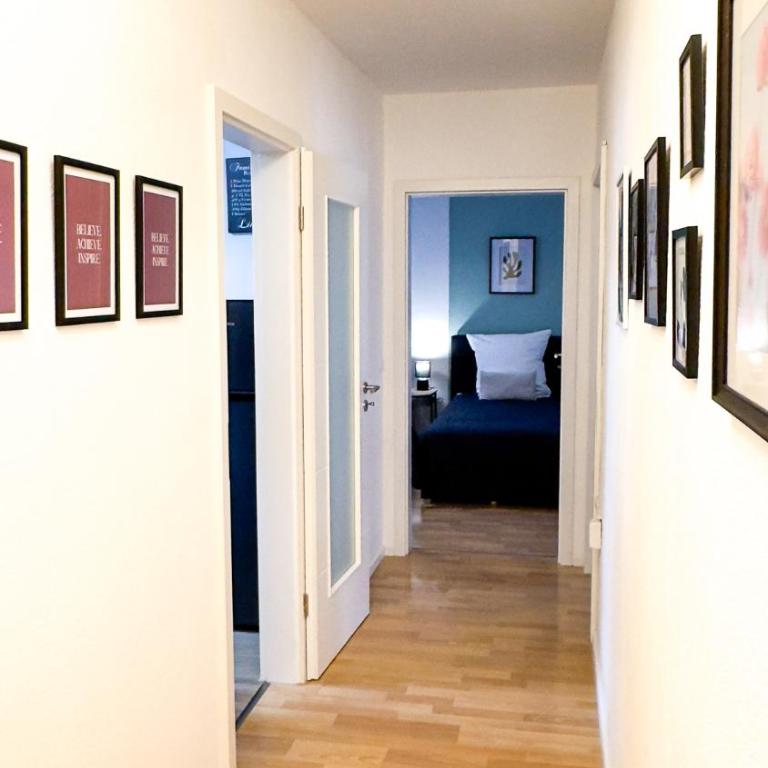 Charmantes 3-Zi-Apartment am Schlössle in Lechhausen-Garage-Balkon-Küche-Smart TV - Appartement 3 Chambres avec Balcon - 11