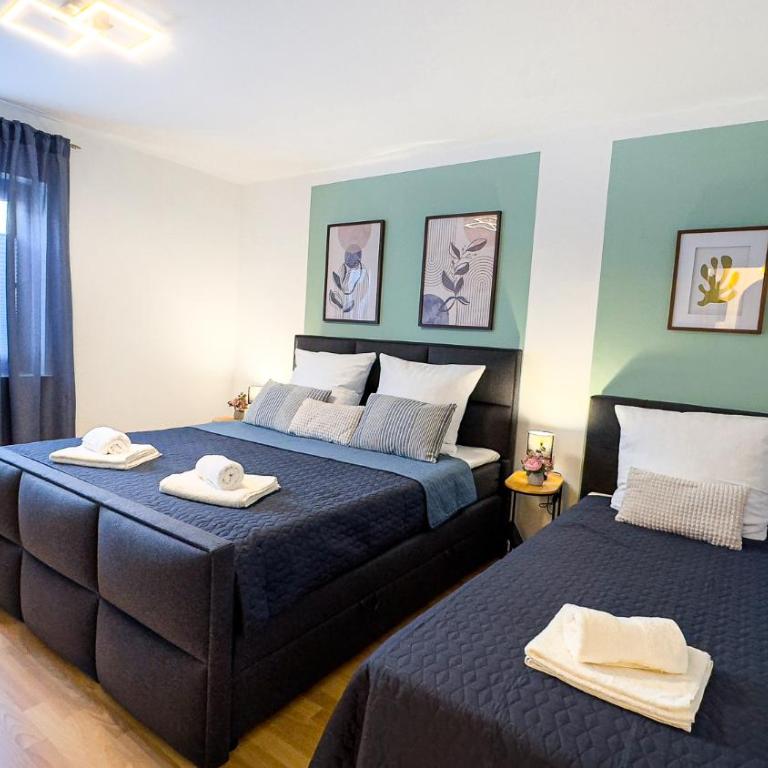 Charmantes 3-Zi-Apartment am Schlössle in Lechhausen-Garage-Balkon-Küche-Smart TV - Appartement 3 Chambres avec Balcon - 3