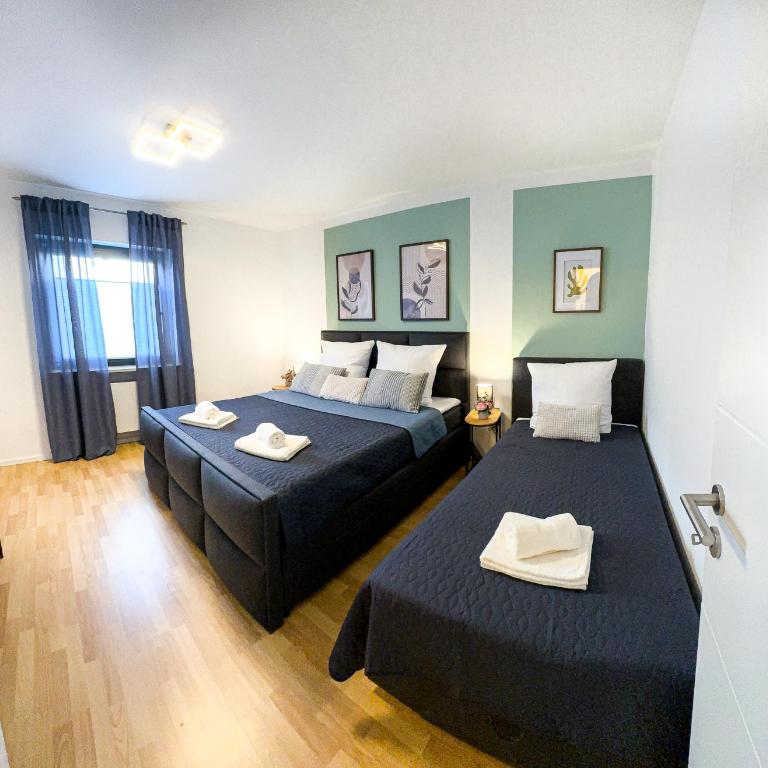 Charmantes 3-Zi-Apartment am Schlössle in Lechhausen-Garage-Balkon-Küche-Smart TV - Appartement 3 Chambres avec Balcon - 34