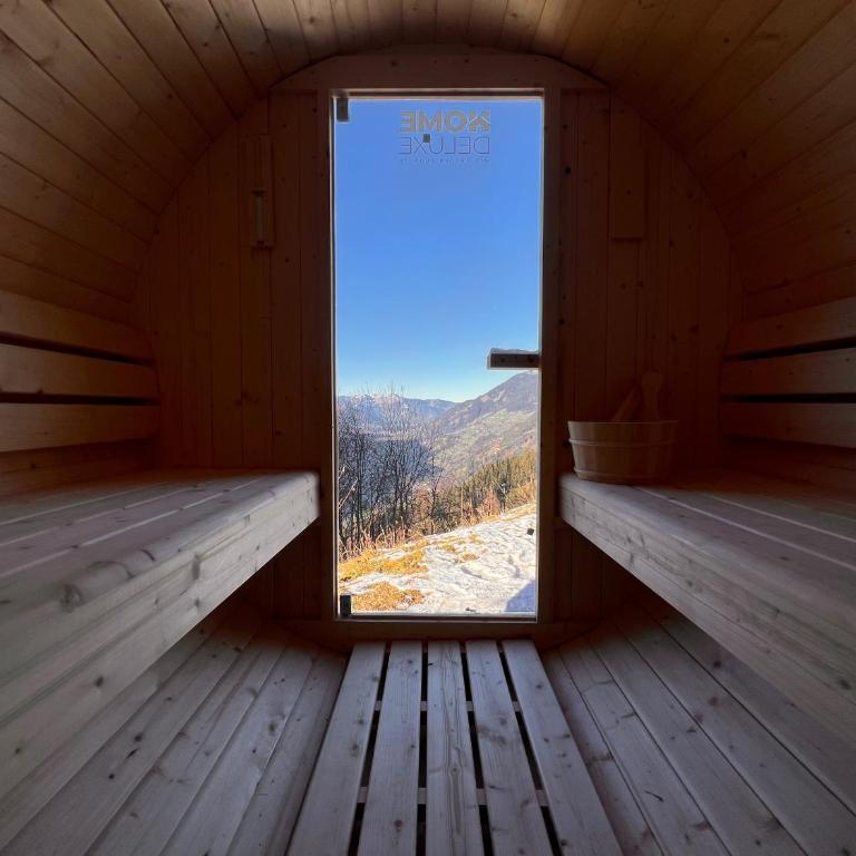 Zillertal Ferienhaus Rohrberg Panoramablick mit Garten und Sauna - Apartment mit 3 Schlafzimmern und Bergblick - 65